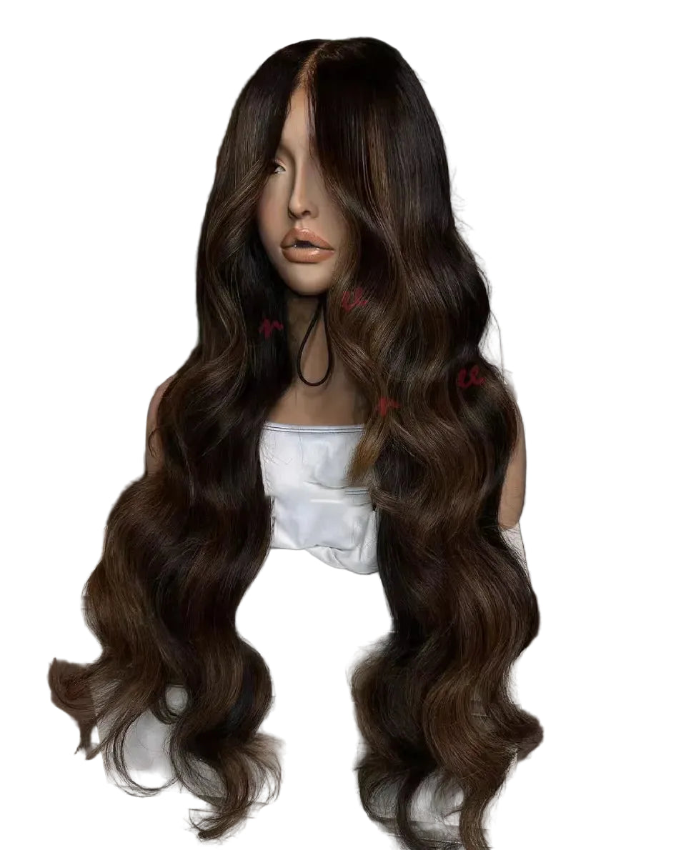 Black Silk Base Lace Front Wig