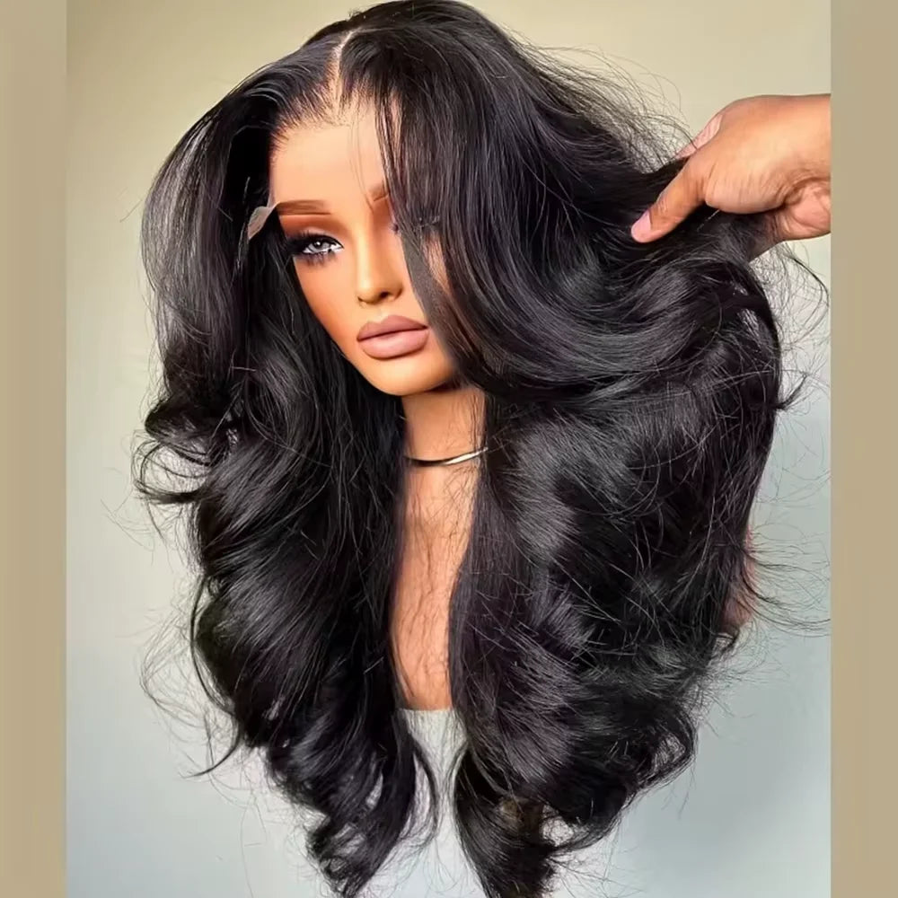 13x4 Curly Body Wave Lace Front Wig — 300% Density | 100% Human Hair