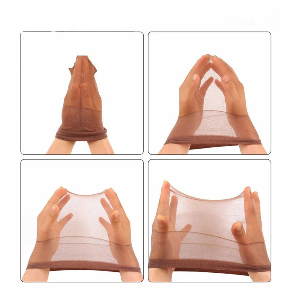 Mesh Stocking Wig Cap | Nude Beige & Black | Glueless