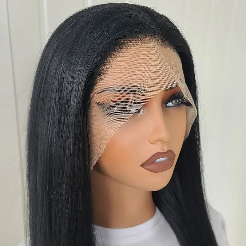 13x4 Straight Lace Front Wig — Swiss Lace | Natural Hairline