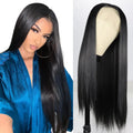 Long Straight Black Lace Front Wig — Pre Plucked | Natural Hairline
