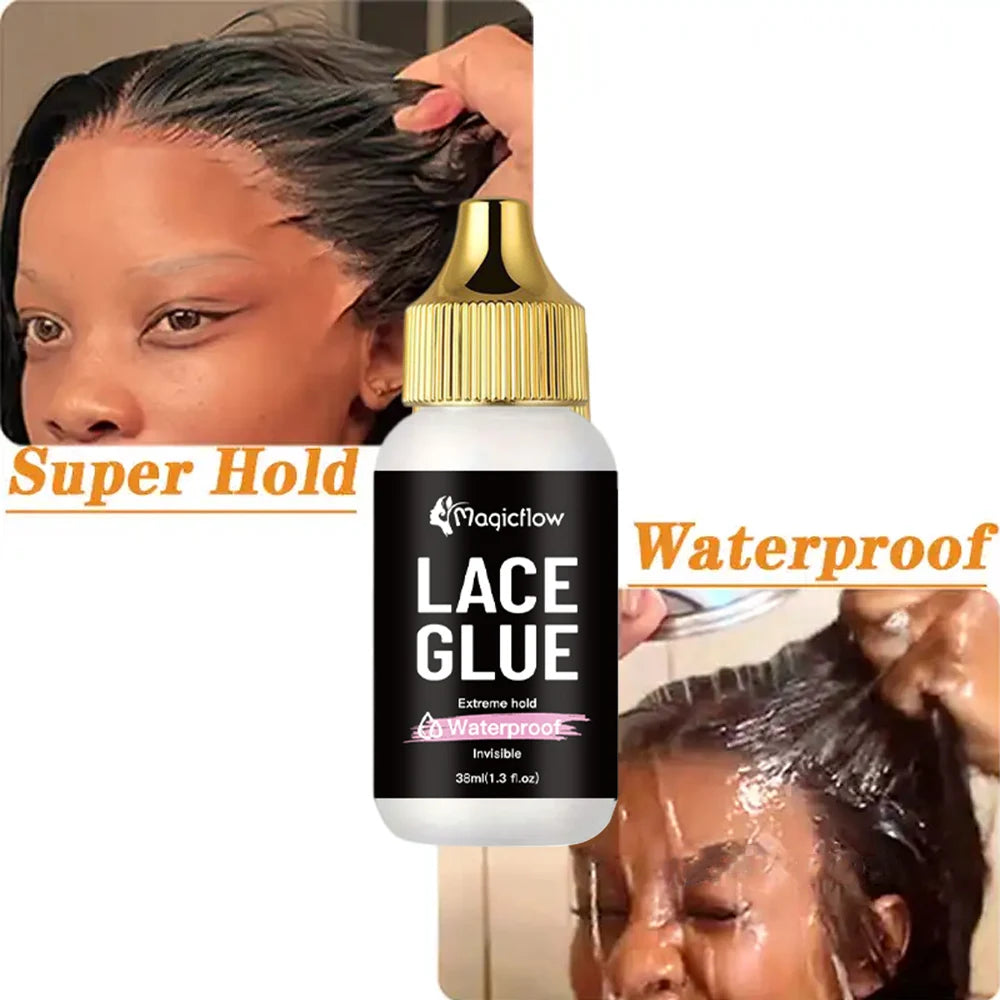 38ml Waterproof Lace Wig Glue | Extreme Hold | Quick Dry | No Odor