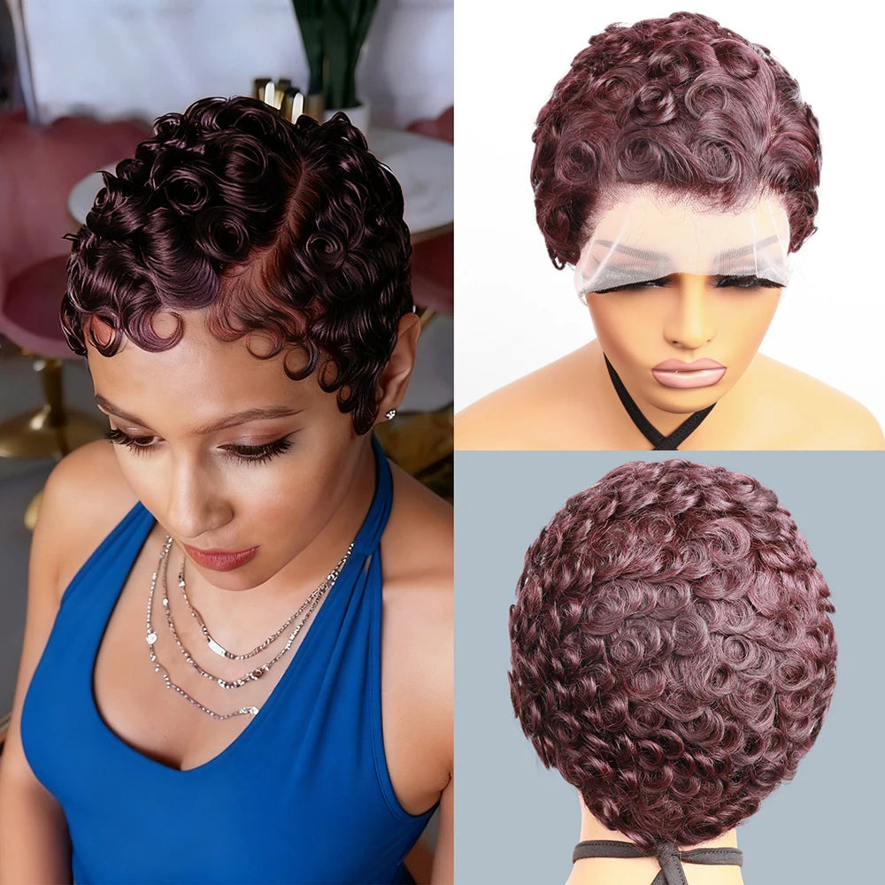13x4 Body Wave Pixie Cut Wig — 100% Remy Human Hair | Glueless