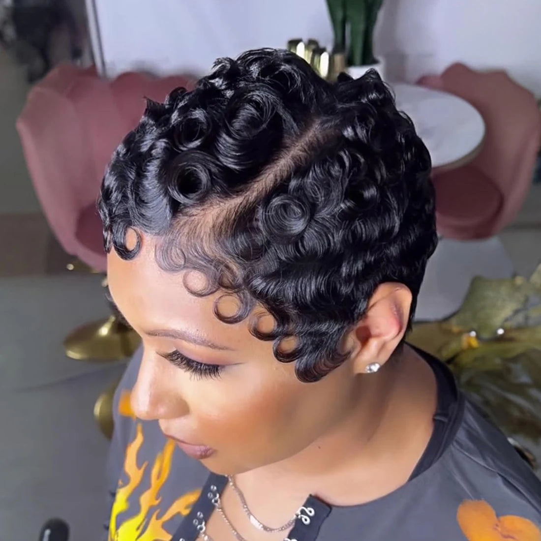 13x4 Body Wave Pixie Cut Wig — 100% Remy Human Hair | Glueless