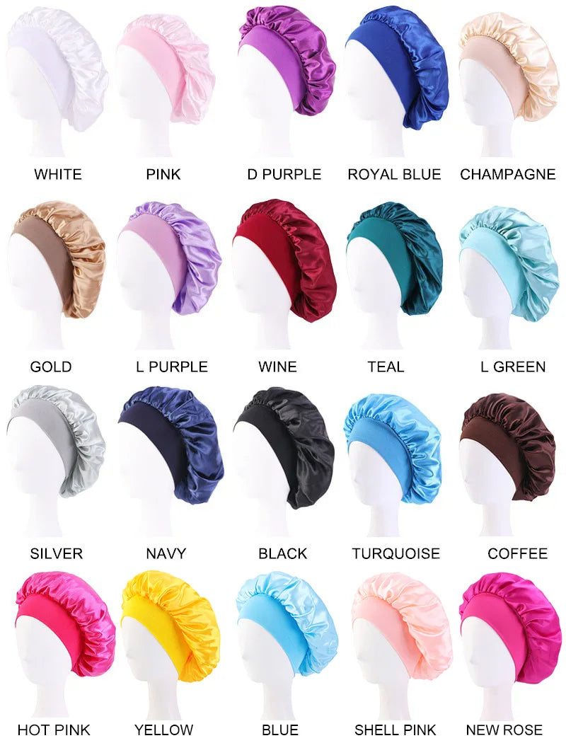 Luxury Satin Nightcap Bonnet | Multiple Colors