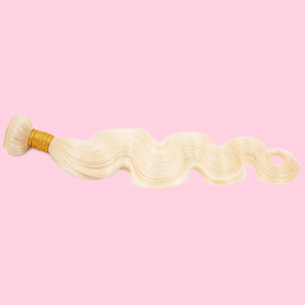 Blonde Body Wave Human Hair Bundles