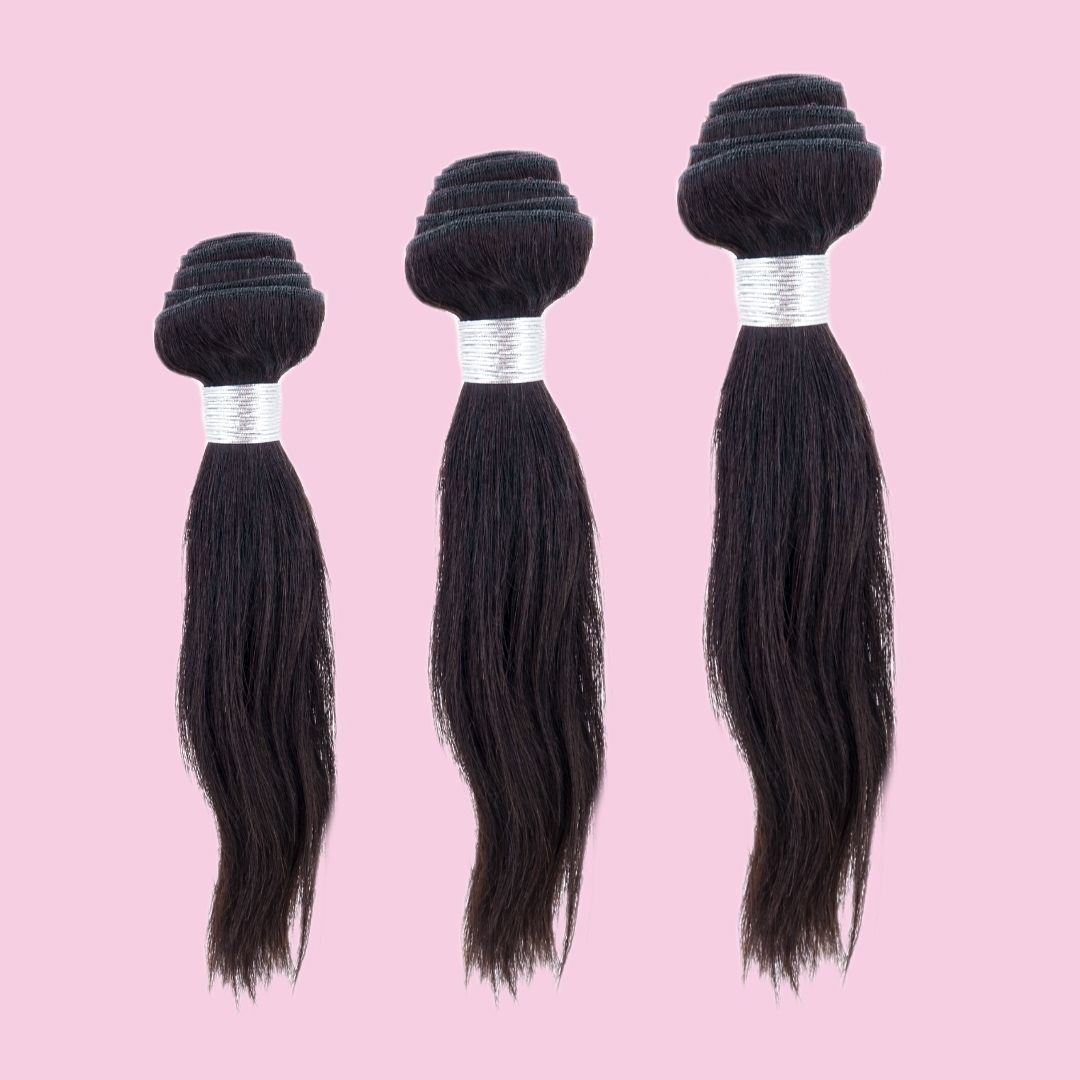 Straight Human Hair Bundle Deal