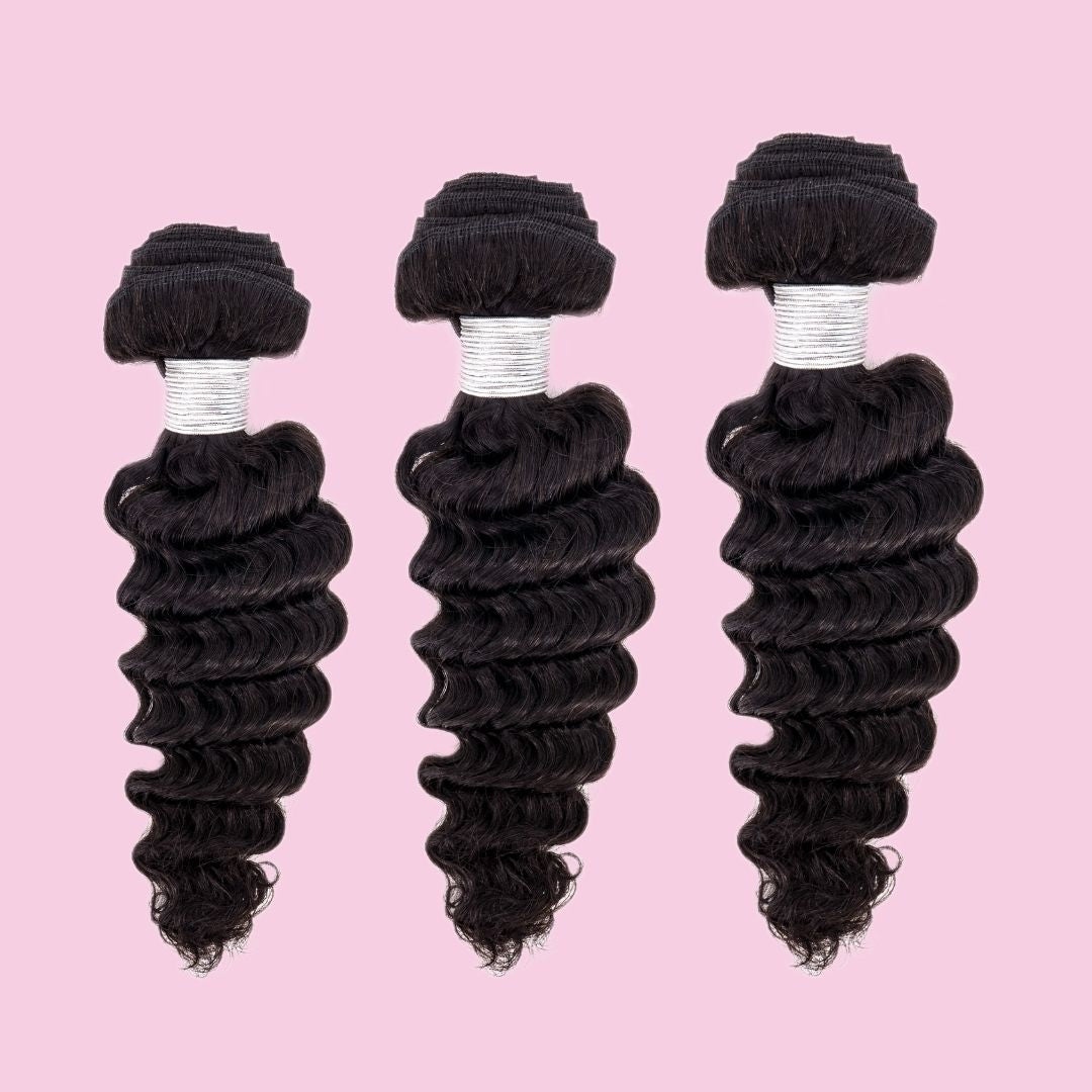 Deep Wave Human Hair Bundle Deal