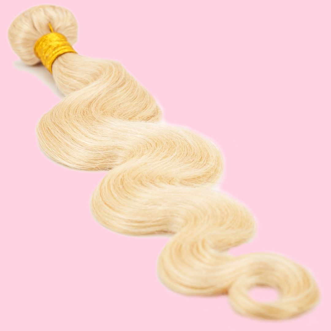 Blonde Body Wave Human Hair Bundles